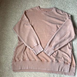 Aerie distressed sweatshirt